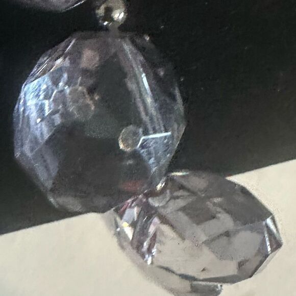 Large Crystal Beaded Stretchy‎ Bracelet - Picture 8 of 13